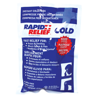 Rapid Relief<sup>®</sup> Instant Chill Pack, Cold, Single Use, 6" x 9" SGC724 | Par Equipment