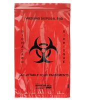 Dynamic Hazardous Waste Bags, Bio-Hazard, 9" L x 6" W, 2.0 mils Par Equipment