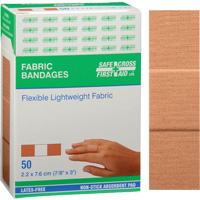 Bandages, Rectangular/Square, 3", Fabric, Non-Sterile Par Equipment
