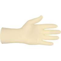 Gants de calibre industriel, Petit, Latex, 5 mils, Sans poudre, Blanc Par Equipment