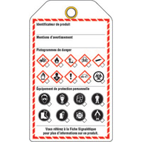 Workplace Tags, Cardstock, 3-3/8" W x 5-3/4" H, French Par Equipment