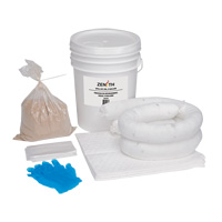 Spill Kit, Oil Only, Pail, 5 US gal. Absorbancy SGD798 | Par Equipment