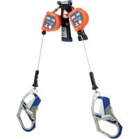 Nano-Lok Edge Self-Retracting Lifeline, 7', Stainless Steel, Swivel Par Equipment