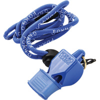 Classic Blue Whistle with Lanyard Par Equipment