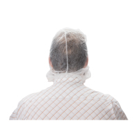 Disposable Hood, Polypropylene, White Par Equipment