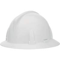 Full Brim Hardhat, Meets CSA Type 1, Ratchet Suspension, Non-Vented Par Equipment