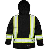 Journeyman Jacket, Polyester/Polyurethane, Black, Small Par Equipment