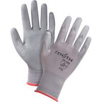 Gants en nylon enduits de polyur&eacute;thane sans DMF, 11/2T-Grand, R&ecirc;vetement Polyur&eacute;thane, Calibre 15, Enveloppe en Nylon Par Equipment