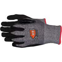 Composite-Knit Cut-Resistant Gloves, Size 6/X-Small, 13 Gauge, Foam Nitrile Coated, Stainless Steel/HPPE/TenActiv Shell, ASTM ANSI Level A7 Par Equipment