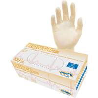 Disposable Gloves, Small, Latex, 4-mil, Powder-Free, Natural, Class 2 Par Equipment