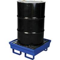 Steel Spill Containment Pallet, 17 US gal. Spill Capacity, 27" x 25.75" x 6" Par Equipment