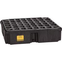 Modular Spill Platform, 15 US gal. Spill Capacity, 26" x 26.25" x 6.5" Par Equipment