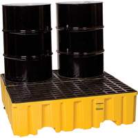 Spill Containment Pallet, 132 US gal. Spill Capacity, 51" x 52.5" x 13.75" SGJ310 | Par Equipment