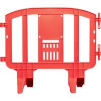 Minit Barricade, Interlocking, 49" L x 39" H, Red SGN478 | Par Equipment