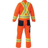 Ripstop Coveralls, Small, High Visibility Orange Par Equipment