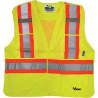 Veste de s&eacute;curit&eacute;, Jaune lime haute visibilit&eacute;, 2T-Grand/3T-Grand, Polyester Par Equipment