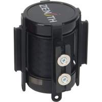 Cassette de ruban magn&eacute;tique pour barri&egrave;re de contr&ocirc;le des foules personnalis&eacute;e, 7', Ruban Noir Par Equipment