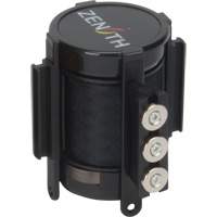 Cassette de ruban magn&eacute;tique pour barri&egrave;re de contr&ocirc;le des foules personnalis&eacute;e, 12', Ruban Noir Par Equipment