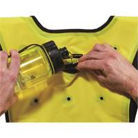 Chill-Its&reg; 6687 Economy Dry Evaporative Cooling Vest, Small/Medium, High Visibility Lime-Yellow Par Equipment