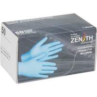 Vending Pack Disposable Gloves, Medium, Nitrile, 4.5-mil, Powder-Free, Blue Par Equipment