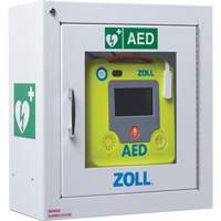 Standard Surface-Mounted AED Wall Cabinet, Zoll AED 3 For, Non-Medical Par Equipment