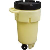 Contenant sur roues Poly-Spillpack, 50 gal. US, Mobile Par Equipment