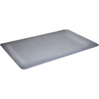 WD Foodmaster Anti-Microbial Mats, Smooth, 3' x 4' x 9/16", Grey, Nitrile/Rubber Par Equipment