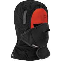 N-Ferno<sup>®</sup> 3-Layer Winter Hard Hat Liner with Mouthpiece, Fleece Lining, One Size, Black SGR418 | Par Equipment