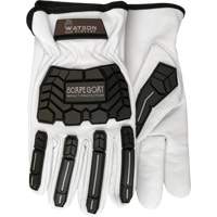 Scape Goat Impact Gloves, X-Small, Goatskin Palm, Slip-On Cuff Par Equipment