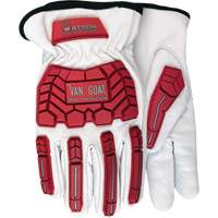Van Goat Impact & Cut Resistant Gloves, X-Small, Goatskin Palm, Slip-On Cuff Par Equipment