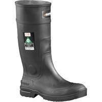 Slip Resistant Boots, Rubber, Steel Toe, Size 9 Par Equipment