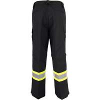 All-Season High Visibility Ventilated Pants, Poly-Cotton, 50, Black Par Equipment