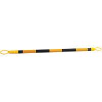 Retractable Cone Bar, 7'2" Extended Length, Black/Yellow SGS309 | Par Equipment