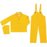 Ensemble imperm&eacute;able de s&eacute;rie classique, Polyester/PVC, Grand, Jaune Par Equipment