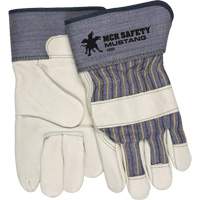 Mustang Fitters Gloves, Large, Grain Cowhide Palm, Fleece Inner Lining Par Equipment