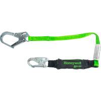 Miller&reg; HP Shock-Absorbing Lanyard, 4', Locking Rebar Hook Center, Locking Snap Hook Leg Ends, Polyester Par Equipment