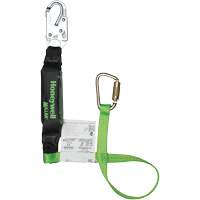 Miller&reg; HP Shock-Absorbing Lanyard, 4', Carabiner Center, Locking Snap Hook Leg Ends, Polyester Par Equipment