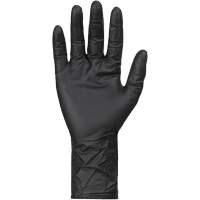 Gants jetables KeepKleen, Grand, Nitrile, 8 mils, Sans poudre, Noir Par Equipment