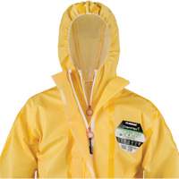 ChemMax&reg; 1 Coveralls, Polyethylene/Polypropylene, 4X-Large, Yellow Par Equipment