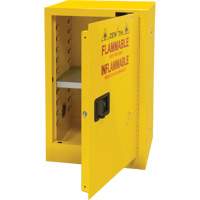 Flammable Storage Cabinet, 12 gal., 1 Door, 23" W x 35" H x 18" D Par Equipment