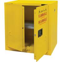 Flammable Storage Cabinet, 22 gal., 2 Door, 35" W x 35" H x 22" D Par Equipment