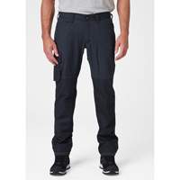 Pantalons d'entretien Oxford, Poly-coton, Bleu marine, Taille 30, Entrejambe 30 SGU517 | Par Equipment