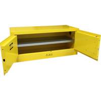 Flammable Storage Cabinet, 12 gal., 2 Door, 43" W x 18" H x 18" D SGU585 | Par Equipment