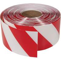 ArmorStripe&reg; Ultra Durable Floor Tape, 4" x 100', PVC, Red and White Par Equipment