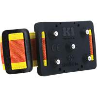 Intrinsic Mid-Sole Ice Cleats, Polymer Blend, Stud Traction, One Size Par Equipment