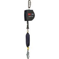 Nano-Lok Extended Length Self Retracting Lifeline, 15', Stainless Steel, Swivel Par Equipment