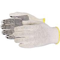 Sure Grip<sup>®</sup> PVC-Dotted Economy Knit Gloves, Poly/Cotton, Single Sided, 7 Gauge, Large SGV194 | Par Equipment
