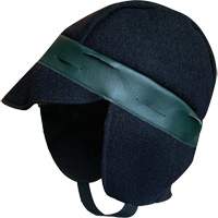 Coiffe d'hiver pour casque de sécurité, Doublure en Mouton, Taille unique, Bleu marine SGV311 | Par Equipment