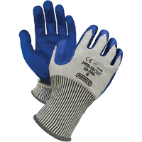 PrimaCut Cut Resistant Gloves, Size 8, 13 Gauge, Nitrile Coated, HPPE Shell, ANSI/ISEA 105 Level 4/EN 388 Level 5 Par Equipment