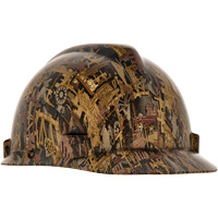V-Gard&reg; Hydro Dip Hard Hat, Meets CSA Type 1, Ratchet Suspension, Non-Vented Par Equipment